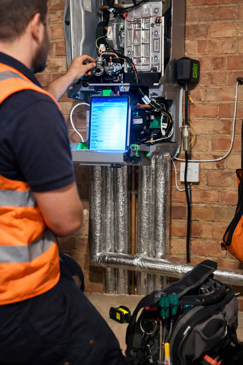 Boiler service maintenance